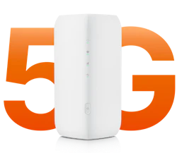 Hvid 5G router til 3Internet
