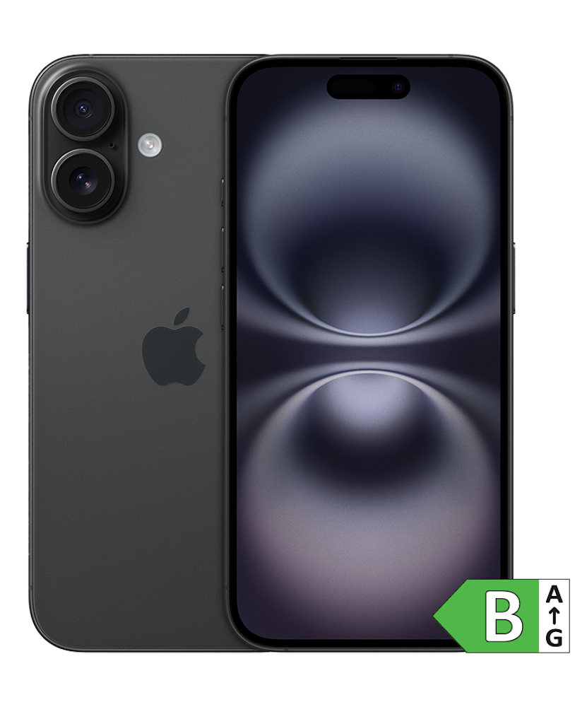 iPhone 16 med energimærke B