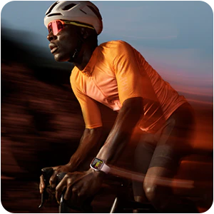 Apple watch s9 - mand på cykel