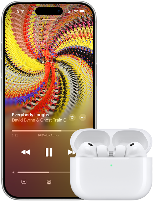 AirPods Pro 3 med iPhone og musik