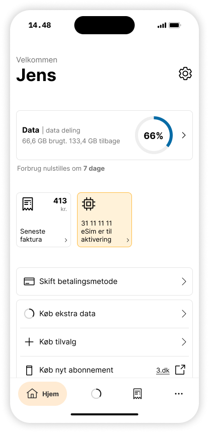 Mit 3 app forside
