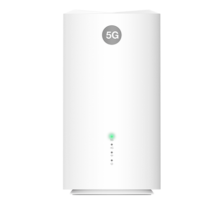 5G router i hvid.