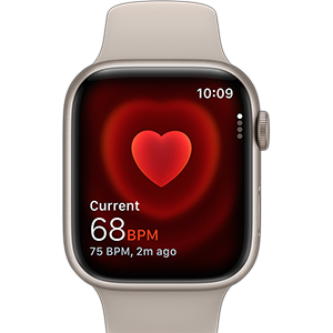 Apple watch s9 - watch med træning på skærm
