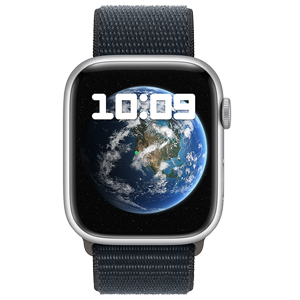 Apple watch s9 - front med jordklode