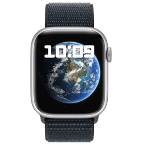 Apple watch s9 - front med jordklode