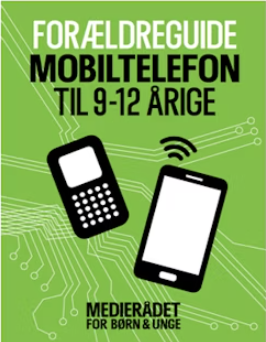 Billedet viser en plakat af medierådets forældreguide til 9-12 årige.