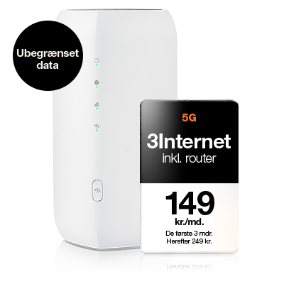 Sol og strand - internet router med pris splash